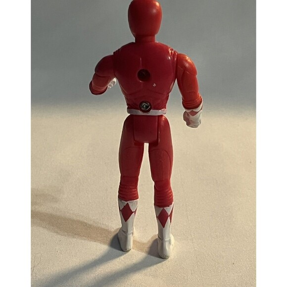 Vintage 1995 Saban Red Power Ranger 4 Inch Action Figure Toy Rangers - Picture 4 of 6